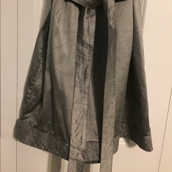 Calypso grey silk dress - Picture 5 of 6